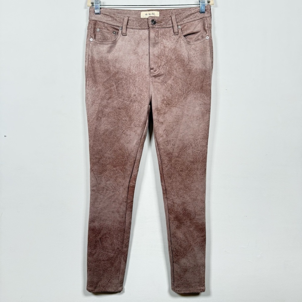 We The Free Brown Tone Faux Suede Pants Size 30, Great Condition!